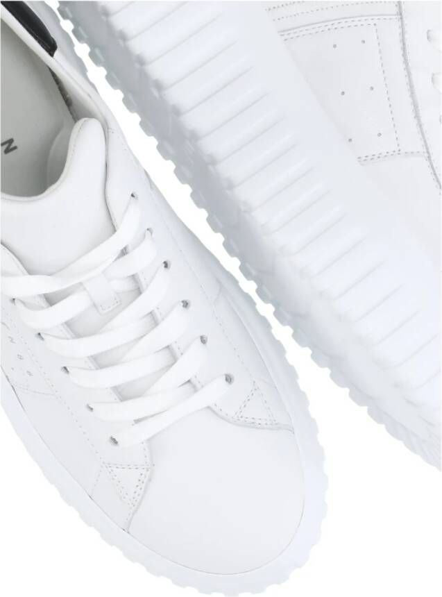 Hogan Witte Leren Sneakers voor Vrouwen White Dames