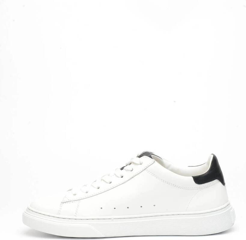 Hogan Witte Leren Sneakers White Heren