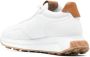 Hogan Witte Logo-Patch Sneakers White Dames - Thumbnail 4