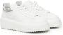 Hogan Witte Metallic Leren Sneakers White Dames - Thumbnail 2