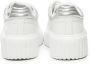 Hogan Witte Metallic Leren Sneakers White Dames - Thumbnail 3