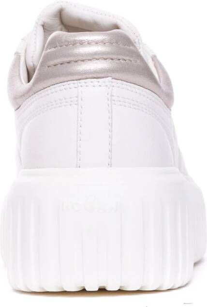 Hogan Witte Platform Sneakers White Dames