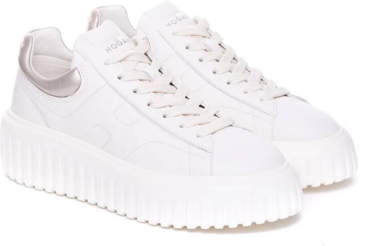 Hogan Witte Platform Sneakers White Dames