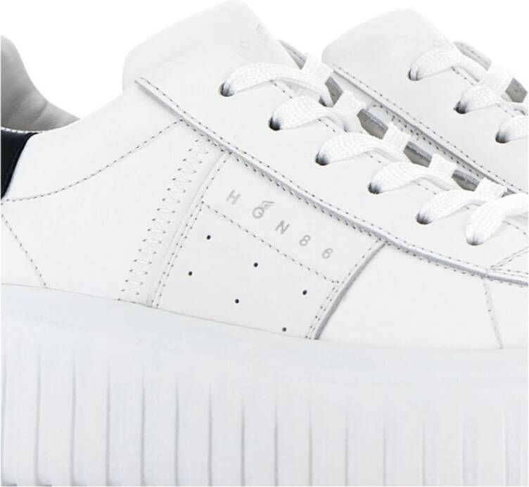 Hogan Witte platte schoenen met geheugenschuim White Dames