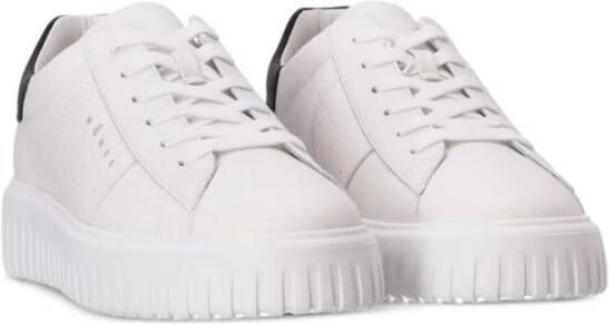 Hogan Witte platte schoenen met geheugenschuim White Heren