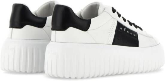 Hogan Witte platte schoenen voor vrouwen White Dames