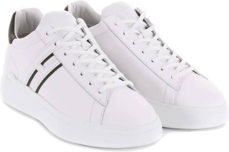 Hogan Witte platte schoenen voor vrouwen White Heren