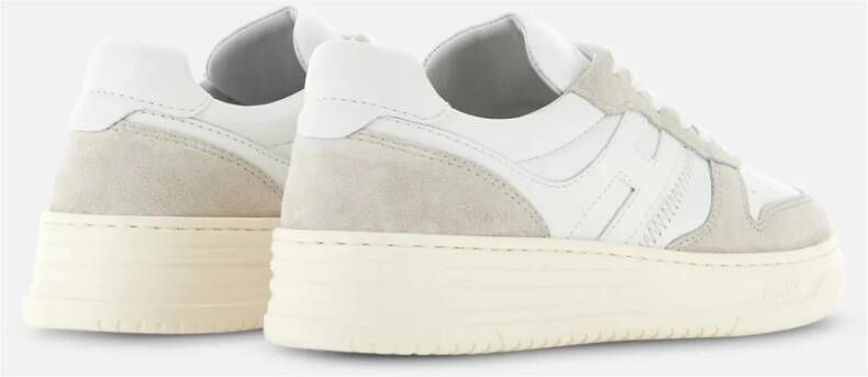 Hogan Witte platte schoenen voor vrouwen White Heren