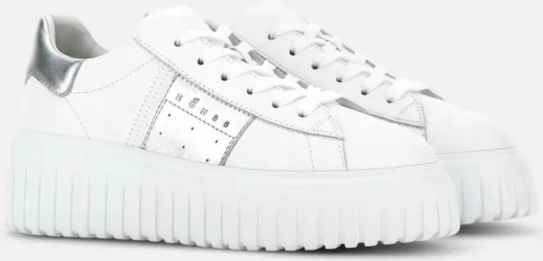 Hogan Witte platte schoenen White Dames