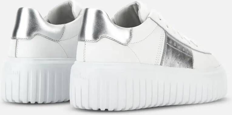 Hogan Witte platte schoenen White Dames