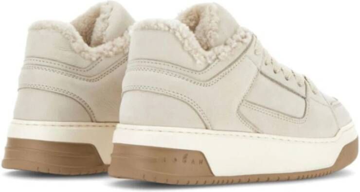 Hogan Witte platte schoenen White Dames