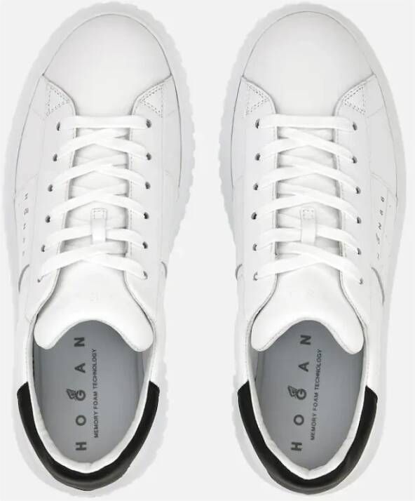 Hogan Witte platte schoenen White Heren