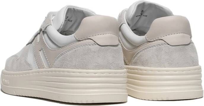 Hogan Witte Retro-stijl Sneakers met Beige H White Dames