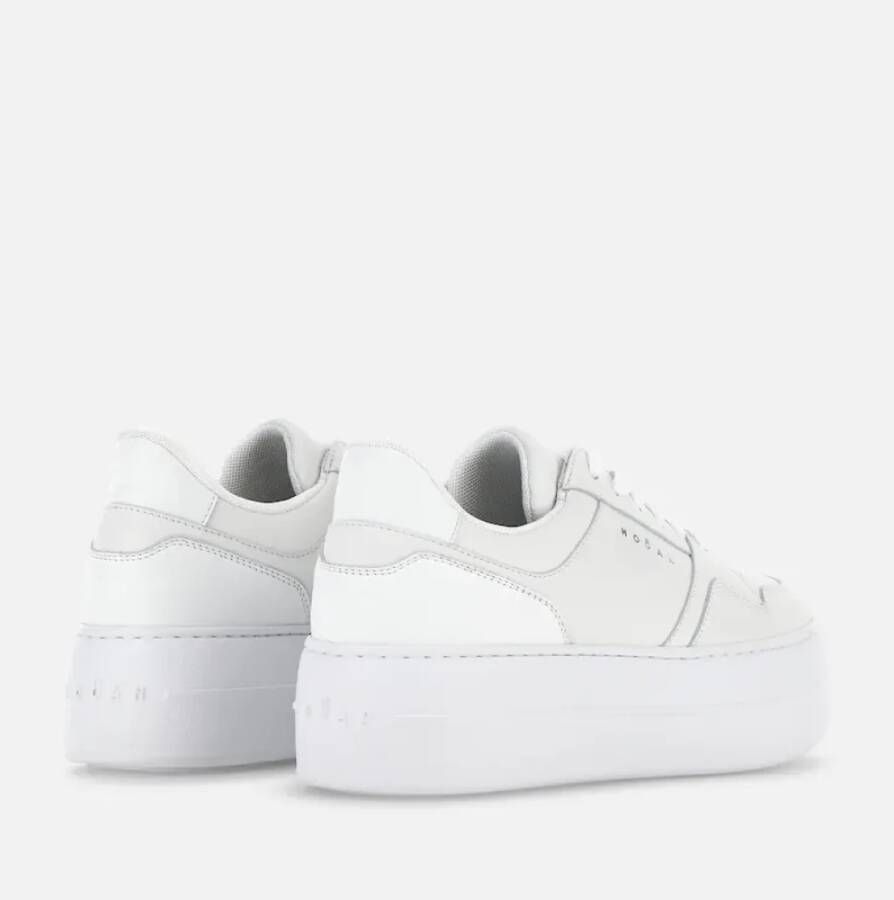 Hogan Witte Skyscraper Sneakers Urban Chic White Dames