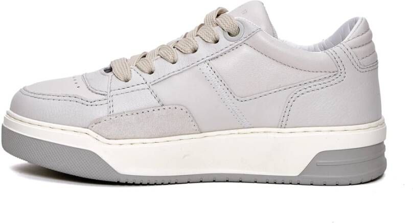 Hogan Witte Sneakers Glad Leer Geheugenschuim White Dames