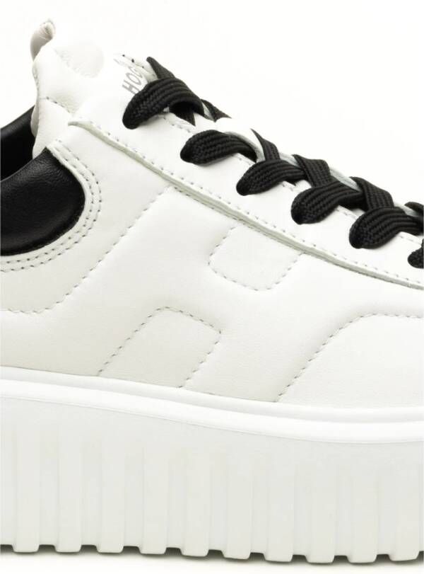 Hogan Witte Sneakers H-Stripes Veters White Dames