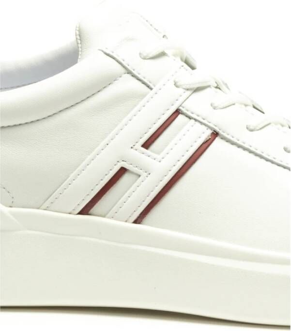 Hogan Witte Sneakers H580 Allacciato H Slash White Heren