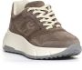 Hogan Witte Sneakers Hi-Fi Model Made in Italy Brown Dames - Thumbnail 2