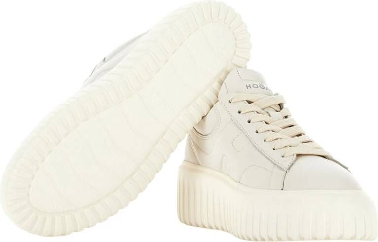 Hogan Witte Sneakers Klassiek Model White Dames