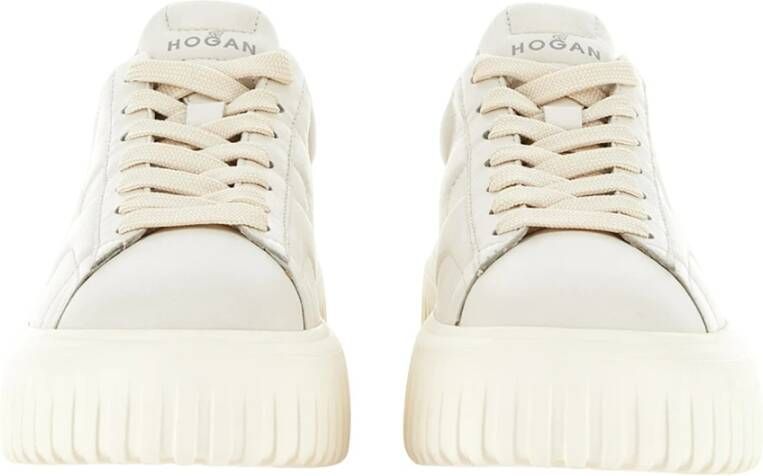 Hogan Witte Sneakers Klassiek Model White Dames