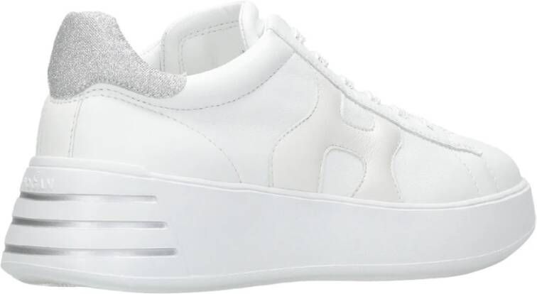 Hogan Witte Sneakers met Maxi Logo White Dames