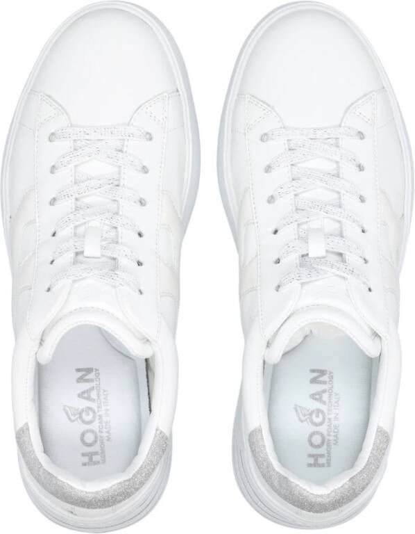 Hogan Witte Sneakers met Maxi Logo White Dames