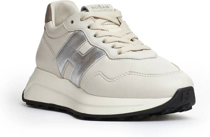 Hogan Witte Sneakers met Memory Foam Zool White Dames