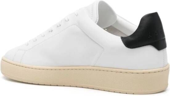 Hogan Witte Sneakers met Merkdetails White Heren