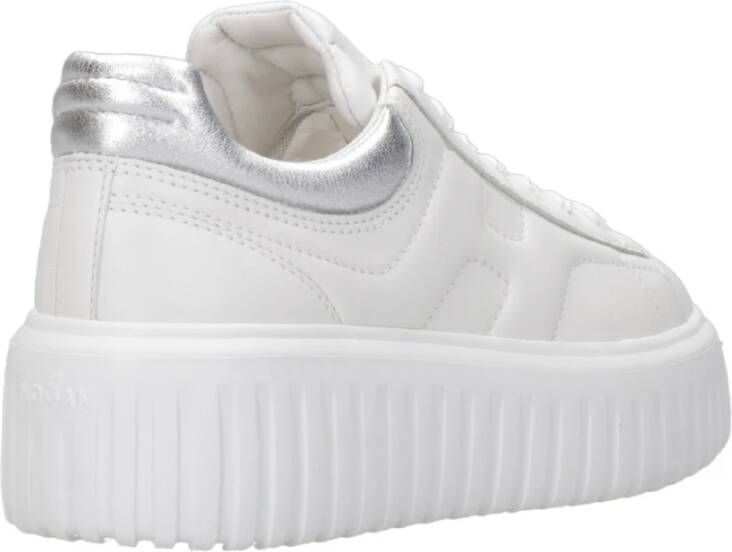 Hogan Witte Sneakers Nappa Iconische Stijl White Dames