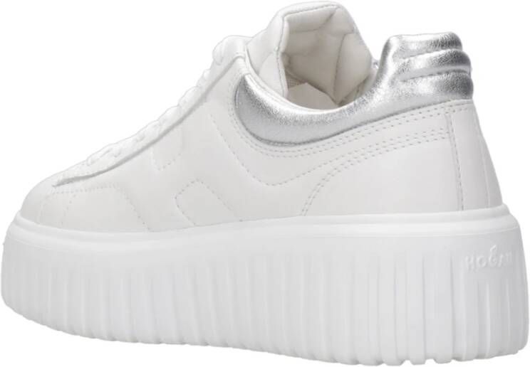 Hogan Witte Sneakers Nappa Iconische Stijl White Dames