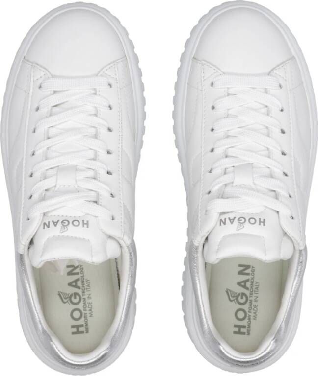 Hogan Witte Sneakers Nappa Iconische Stijl White Dames