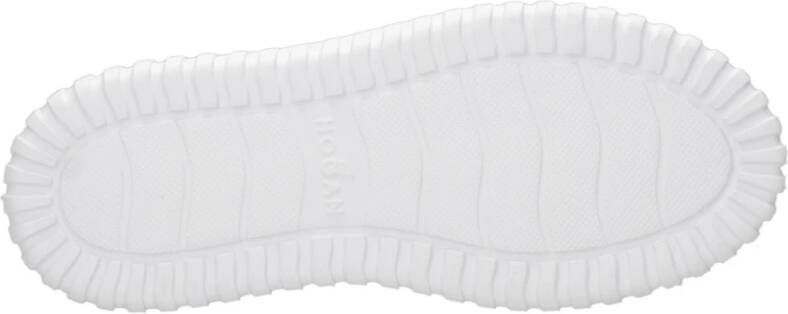 Hogan Witte Sneakers Nappa Iconische Stijl White Dames