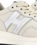 Hogan Witte Sneakers Paneelontwerp Metallic Afwerking White Dames - Thumbnail 5