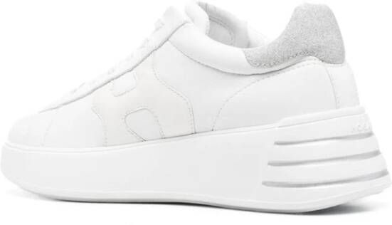 Hogan Casual Wit Leren Sneaker White Dames