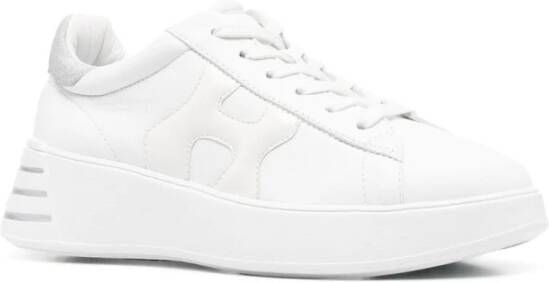 Hogan Casual Wit Leren Sneaker White Dames