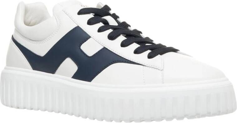 Hogan Witte Sneakers Stijlvol Model Comfortabele Zool White Heren