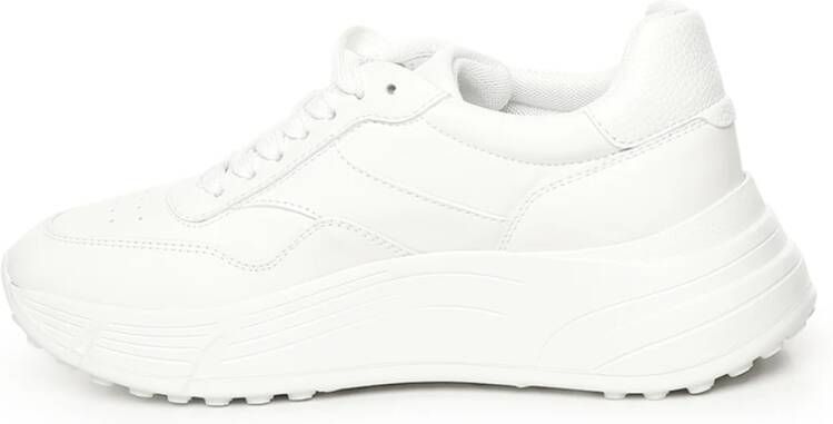 Hogan Witte Sneakers Vetersluiting Stijl White Heren