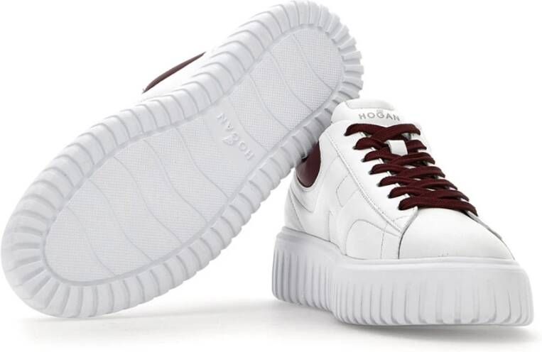 Hogan Witte Sneakers voor Heren Wit Heren