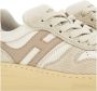 Hogan Witte suède platte schoenen met memory foam White Dames - Thumbnail 5