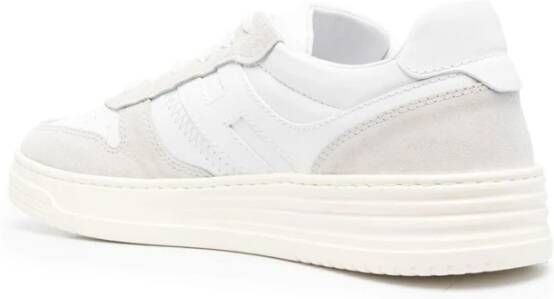 Hogan Witte tweekleurige sneakers White Heren