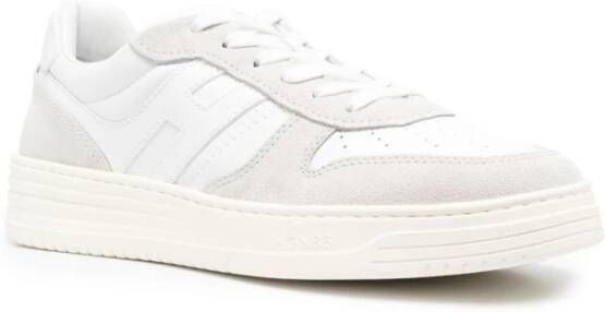 Hogan Witte tweekleurige sneakers White Heren