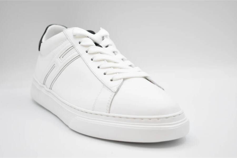 Hogan Witte Veterschoenen Stijlvol Comfortabel White Heren