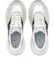 Hogan Wit Zwarte leren sneakers veters logo Gray Dames - Thumbnail 2