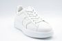 Hogan Zilver Witte Veterschoenen Elegante Stijl White Dames - Thumbnail 2