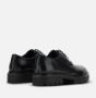 Hogan Zwarte Derby Platte Schoenen Black Heren - Thumbnail 3