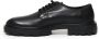 Hogan Zwarte Derby Platte Schoenen Black Heren - Thumbnail 4