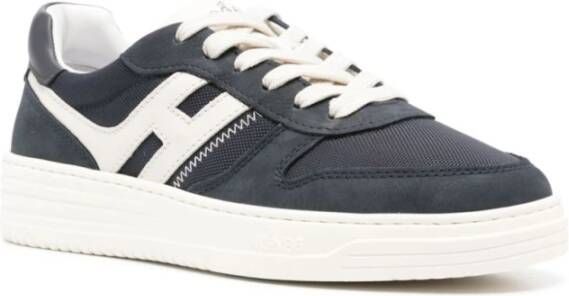 Hogan Zwarte en witte sneakers Black Heren