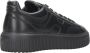 Hogan Zwarte H-Stripes Leren Sneakers Black Heren - Thumbnail 3