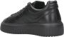 Hogan Zwarte H-Stripes Leren Sneakers Black Heren - Thumbnail 4