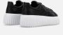 Hogan Sneakers H-Stripes Allacciato Sneakers Leather Black in zwart - Thumbnail 7